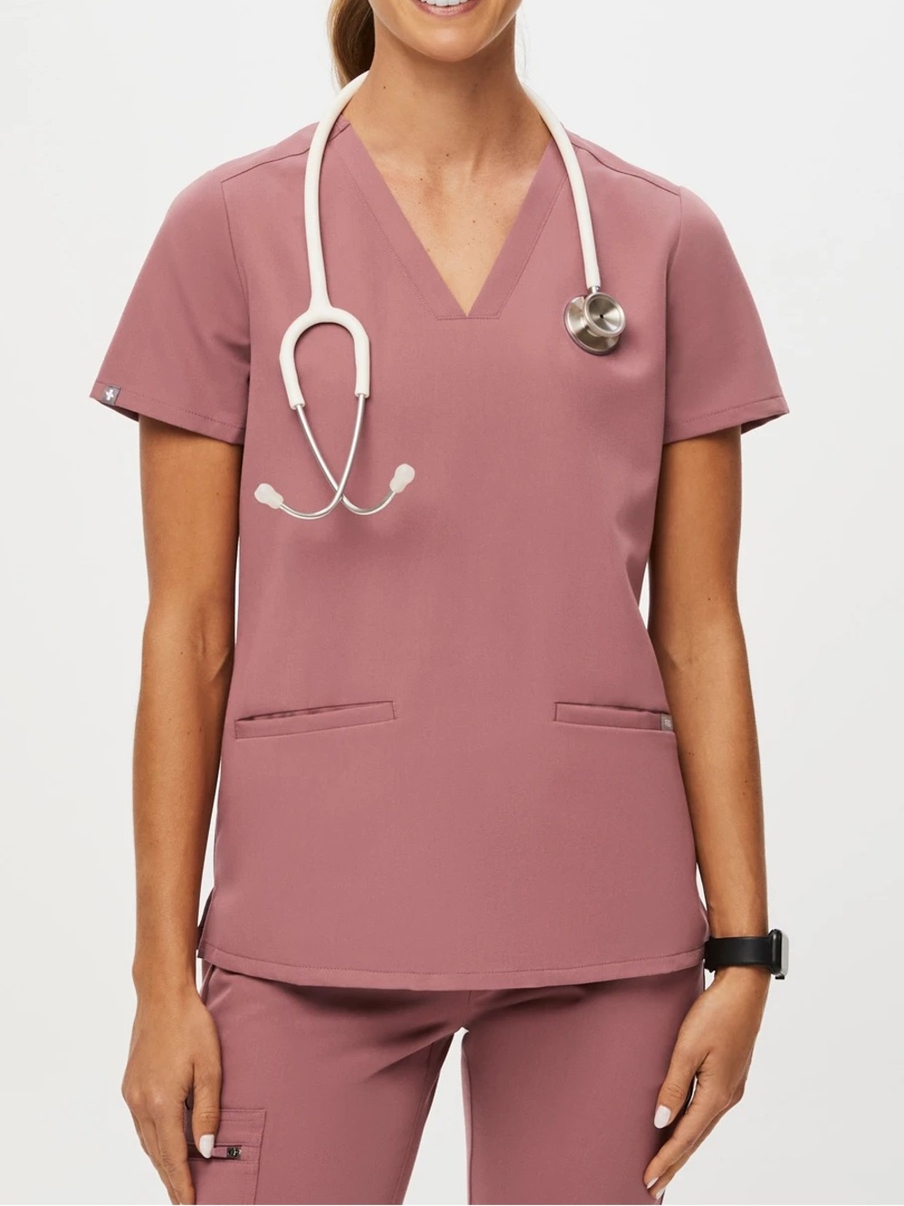 061 FIGS Casma Scrub Top